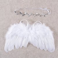 Ангелски крила за фотосесия на бебе дете, снимка 2 - Други - 43732576