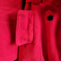 Червено палто с качулка , снимка 7 - Якета - 39551055