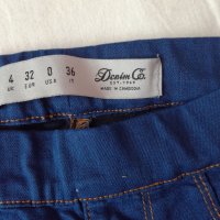 Дамски дънков панталон, 32 размер, снимка 4 - Панталони - 44049706