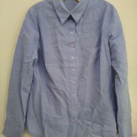 Дамска памучна риза, размер L , снимка 1 - Ризи - 38365127
