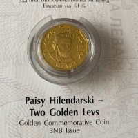 2 златни български лева, снимка 1 - Нумизматика и бонистика - 37326834