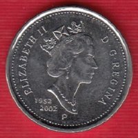 5 цента 2002, Канада, снимка 2 - Нумизматика и бонистика - 38349429