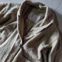 L/XL Дамско вълнено разкроено палто , снимка 2 - Палта, манта - 43941536