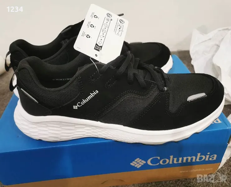 Нови маратонки трекинг обувки Columbia Benson черни 43, снимка 1