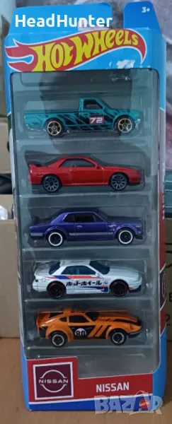 1/64 Nissan 5 Pack (Hot Wheels), снимка 1