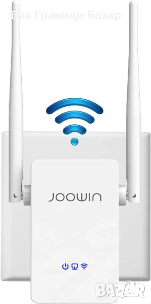 Нов разширител WiFi Extender 300Mbps с 5dBi антени и Ethernet порт за смарт дом интернет обхват, снимка 1