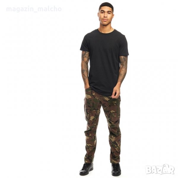 МЪЖКИ ПАНТАЛОН – G-STAR RAW Rovic 3D Straight Tapered Cargo Pants Dark Fall; размери: W31L и W33S, снимка 1