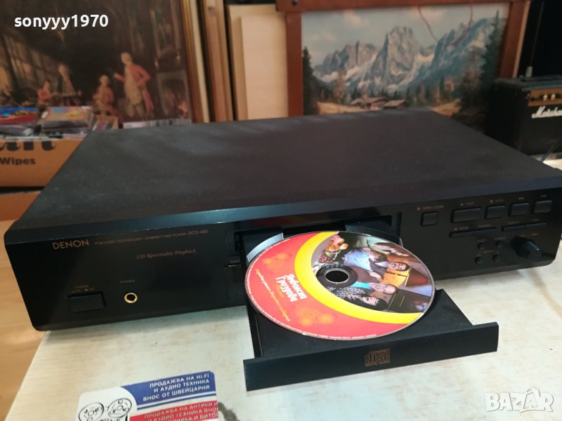 DENON DCD-485 CD ВНОС SWISS 1011231600LK1EWC, снимка 1