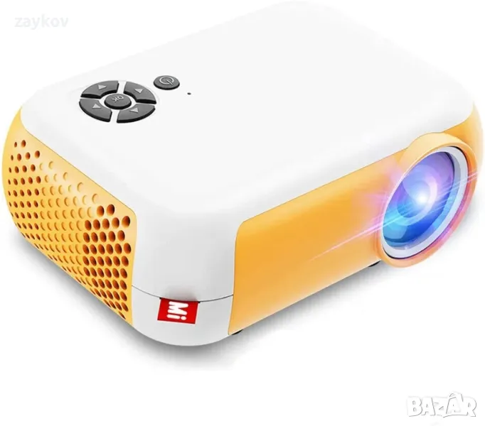 A10 мини проектор 480*360 пиксела мини прожектор поддръжка 1080p, снимка 1