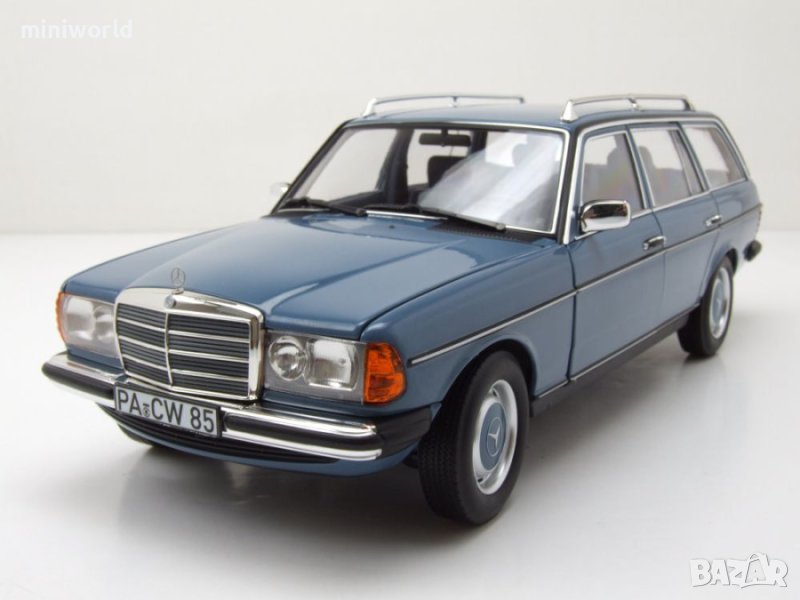 Mercedes-Benz 200 T-Modell Kombi 1980 - мащаб 1:18 на Norev моделът е нов в кутия, снимка 1