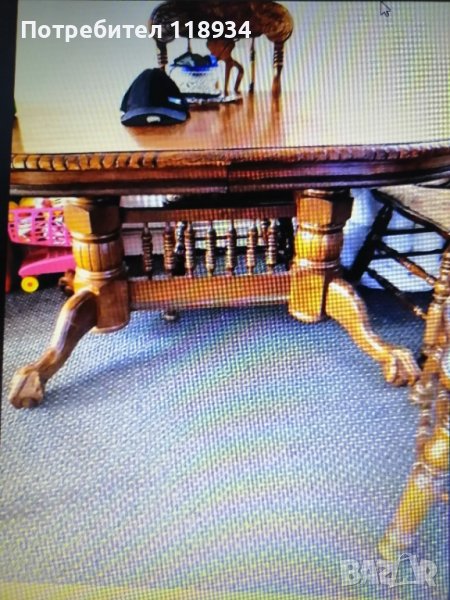 Трапезна маса със столове , снимка 1