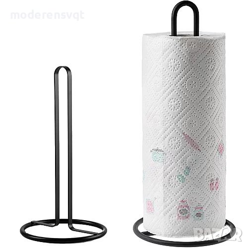 Метална поставка за домакинска хартия, снимка 1