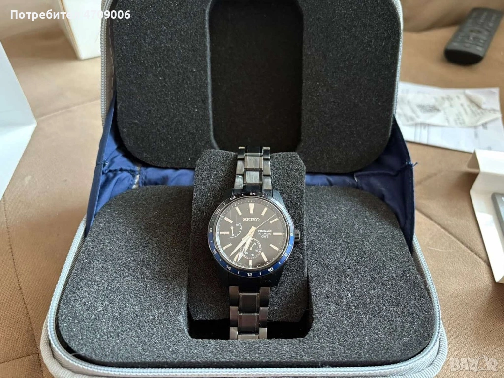 Seiko Presage Sharp Edges Limited Edition Black – SPB271J1., снимка 1