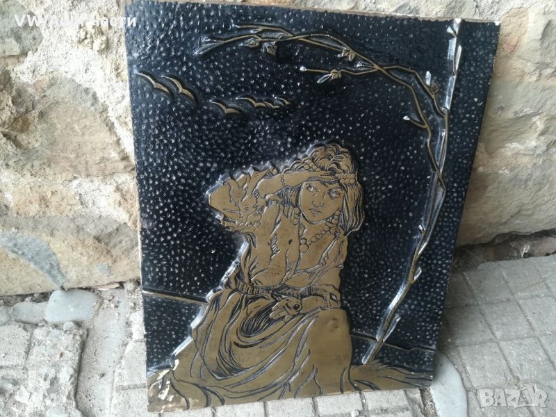 Релефна гипс картина 36х28см, снимка 1