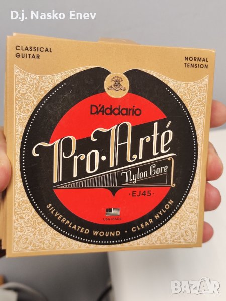 EJ45 D'Addario Pro-Arte Classical Guitar Strings - струни за класическа китара, снимка 1