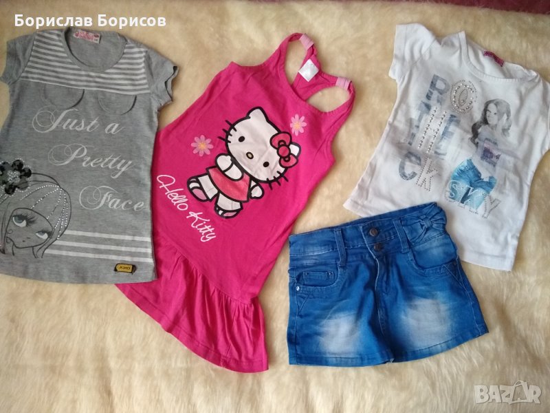 Лот от пола, рокля, блузи р116-122, снимка 1