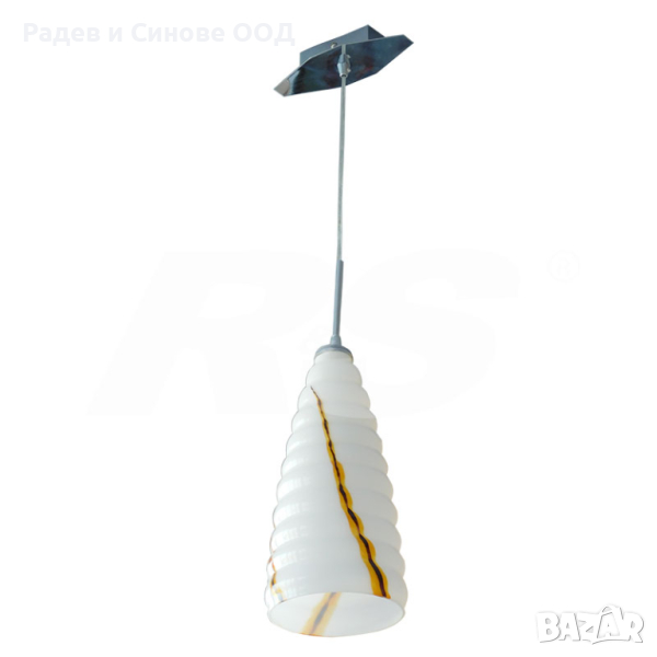 Полилей RS 91592 CR-1H YL+BK 1XE27 (313104), снимка 1