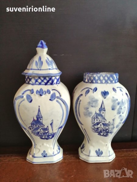 Двойка стари вази , снимка 1