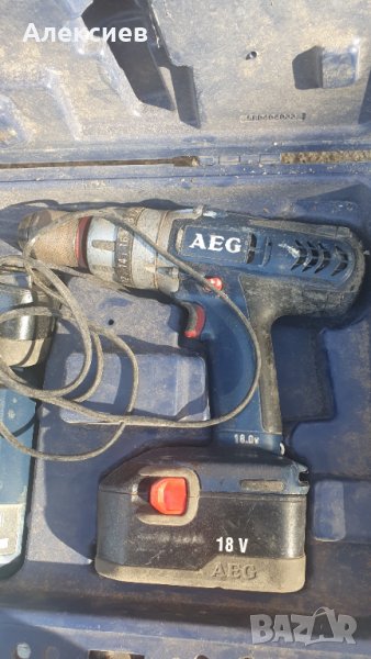 Aeg 18v винтоверт, снимка 1