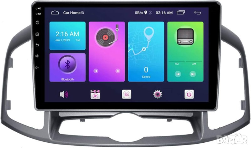 Мултимедия, Двоен дин, за Chevrolet Captiva, с екран, Навигация, плеър, дисплей, Android, Шевролет, снимка 1
