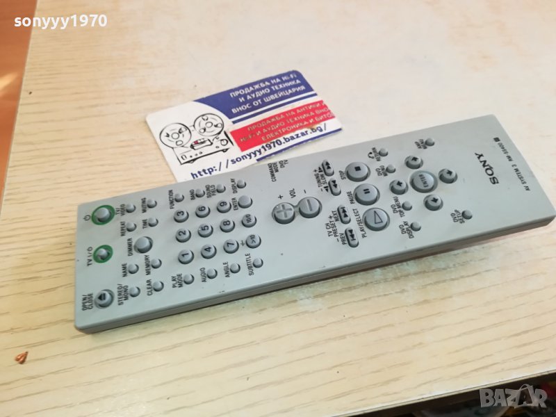 SONY RM-SS400 AUDIO REMOTE-ВНОС SWISS 2612231331, снимка 1