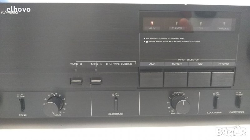 Стерео усилвател Kenwood KA-660, снимка 1