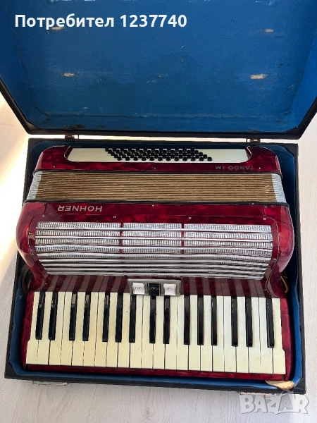 Акордеон хонер / Hohner 60 баса, снимка 1