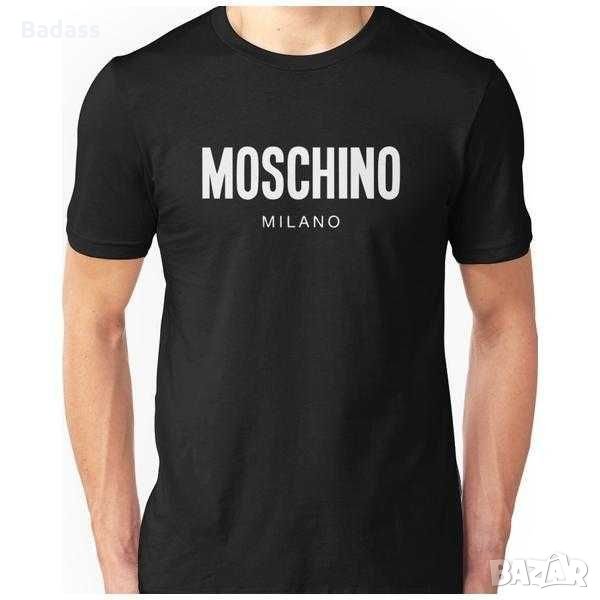 Нова Мъжка Тениска MOSHINO реплика размери XS-5XL, снимка 1