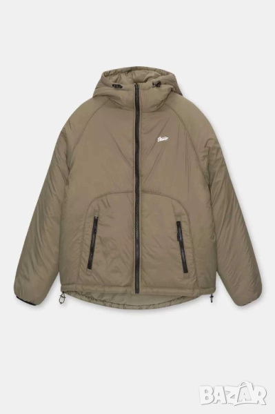 Мъжко леко пухено яке Pull&Bear STWD, 100% полиамид, Бежово, XL, снимка 1