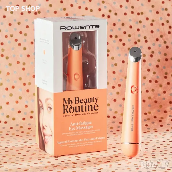Масажор за очи Rowenta против умора, намалява петната,намалява подпухналостта и тъмните кръгове, снимка 1