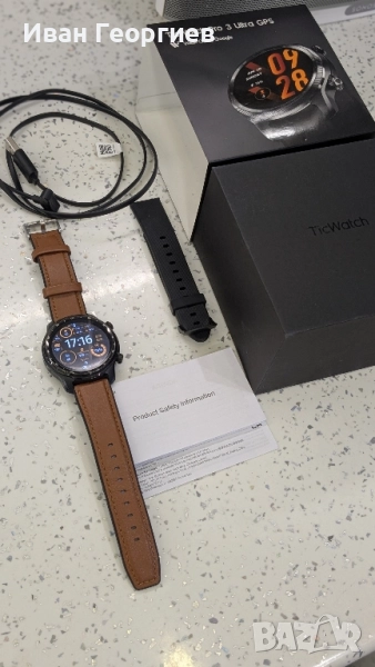Ticwatch Pro 3 Ultra GPS -Wear OS , два дисплея , снимка 1