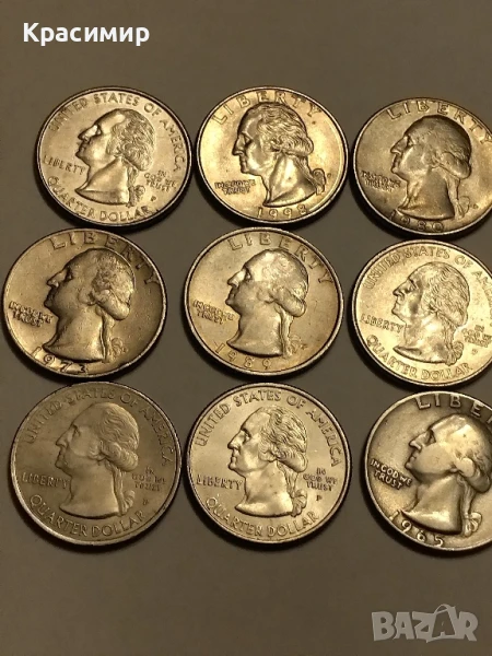 QUARTER DOLLAR 1965-2015 ., снимка 1