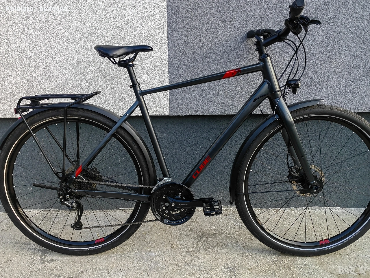 29" CUBE, XL размер, 58см, хибриден градски алуминиев велосипед, снимка 1