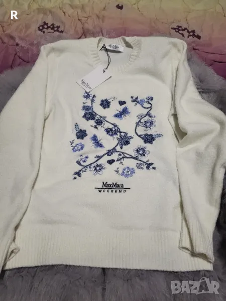 Бяла маркова блуза Мах Мара , снимка 1