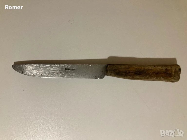 Стар български нож с маккировка, снимка 1