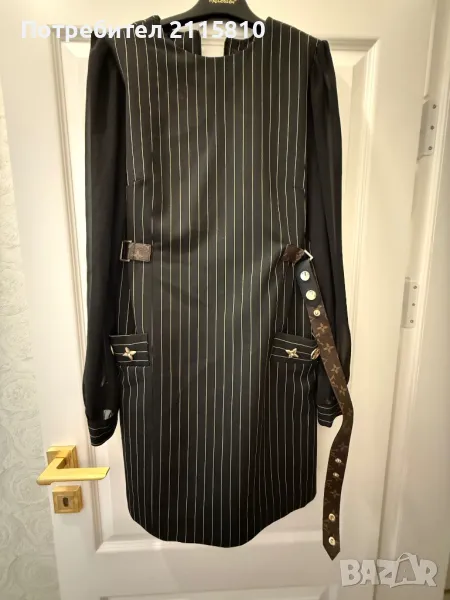 Рокля с колан , снимка 1