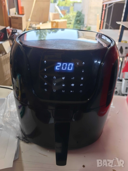 Еър фрайър Solac Léviter Digital 7 Plus – 7,4L капацитет, 1800W мощност и 10 автоматични програми, снимка 1