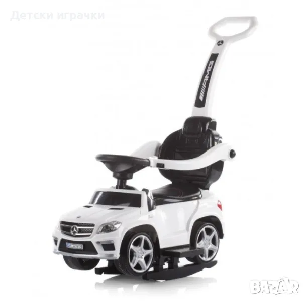 Кракомобил Mercedes GL63, Кола за бутане с родителски контрол и люлка 3в1, снимка 1