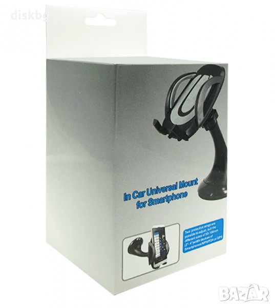 Нова стойка за телефон HL-68 за кола с вакуумно закрепване, снимка 1