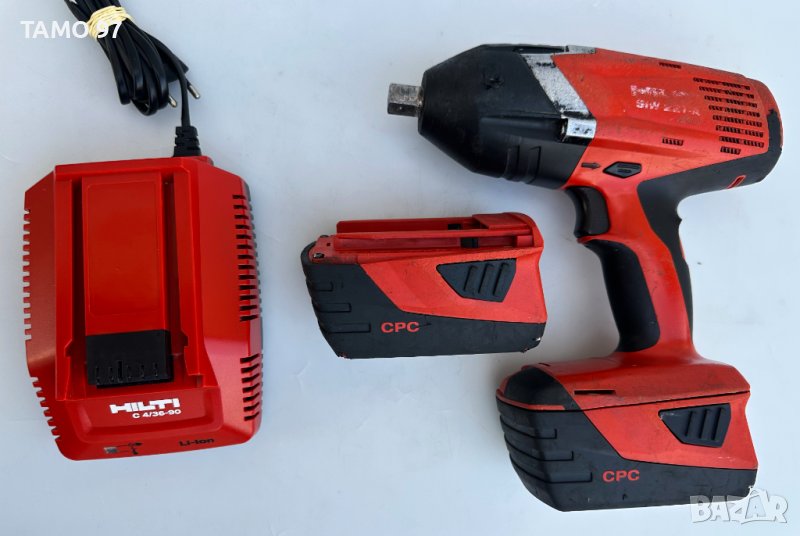 Hilti SiW 22T-A - Акумулаторен гайковерт 22V, снимка 1