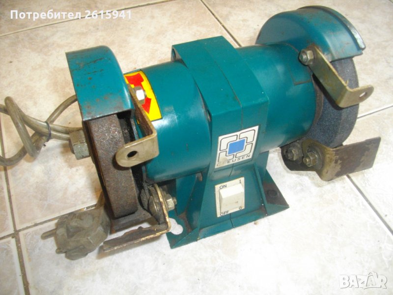 80-200Вата-Обущарски Професионален Холандски Шмиргел-Електрически-ф110 мм, снимка 1