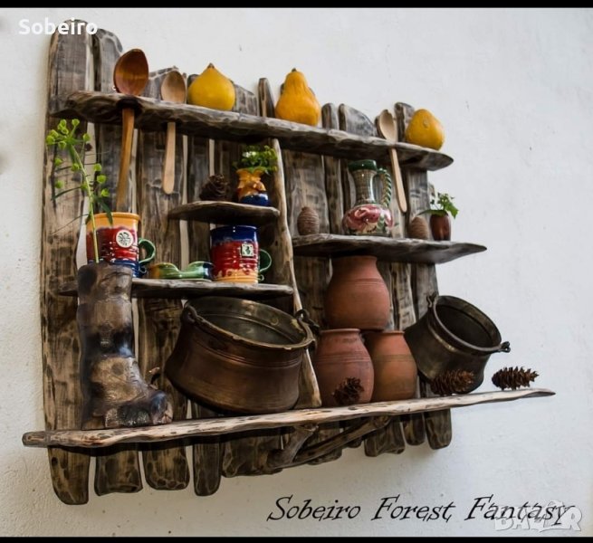 Етажерка битова. Етно, снимка 1