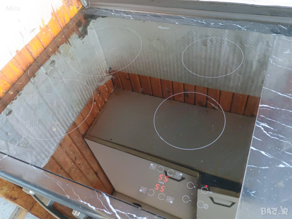 Фурна за вграждане Whirlpool и плот за вграждане, снимка 1