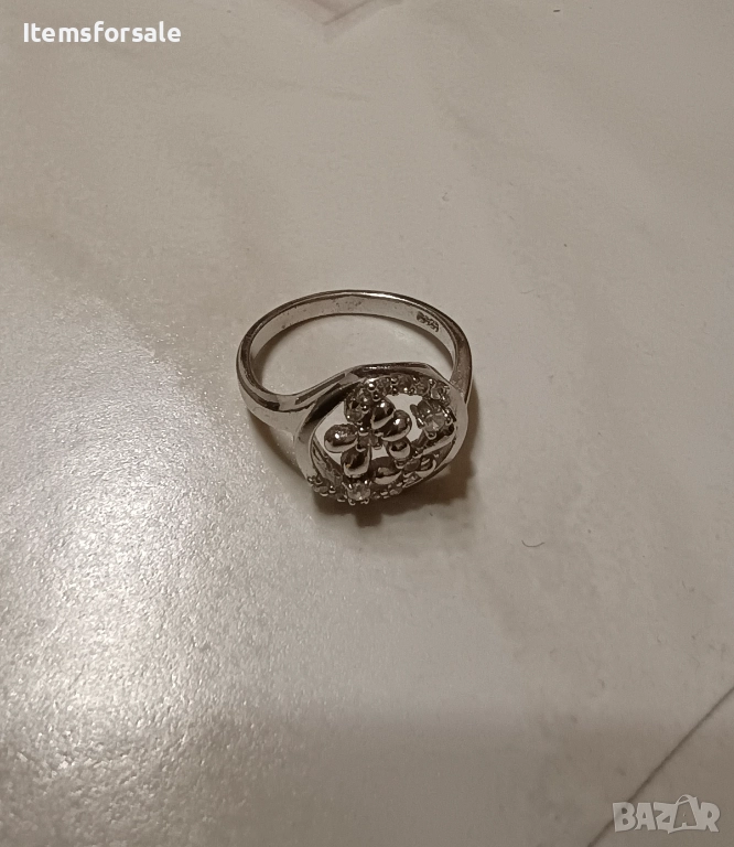 Продавам сребърен пръстен., снимка 1