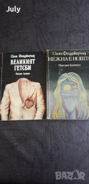 Нежна е нощта и Великият Гетсби  от Скот Фицджералд , снимка 1