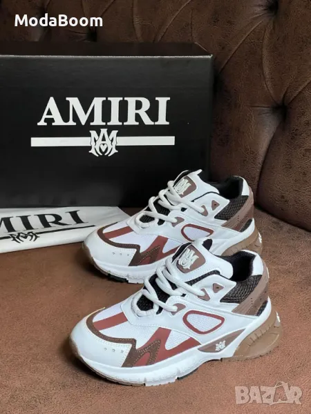 Amiri кафяви дамски маратонки , снимка 1