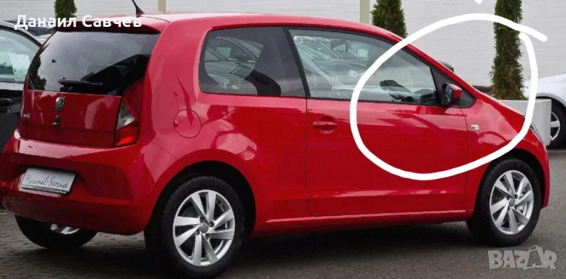 ОГЛЕДАЛО ЗА СЕАТ МИИ, WV UP, ШКОДА СИТИ ГО.! , снимка 1