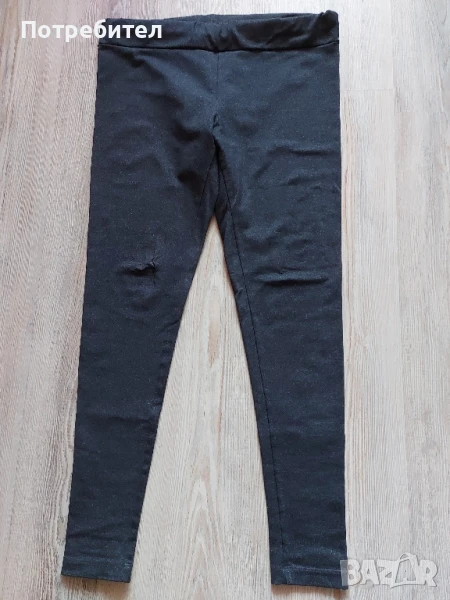 Дамски еластичен панталон М-L, снимка 1