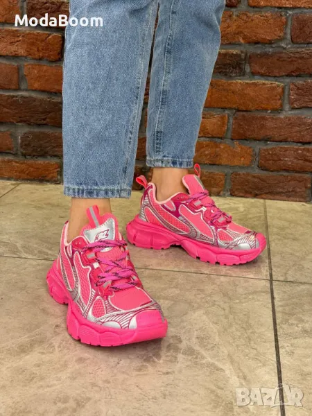 Balenciaga розови дамски маратонки , снимка 1