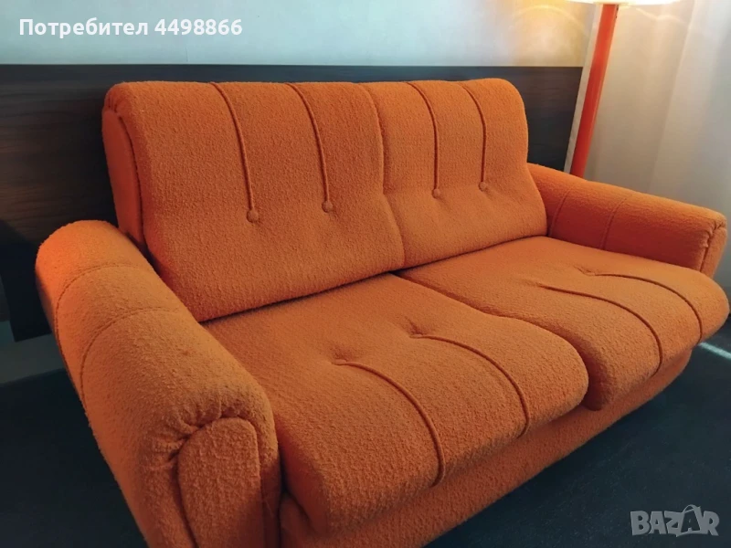 Двуместен диван разтегателен, снимка 1